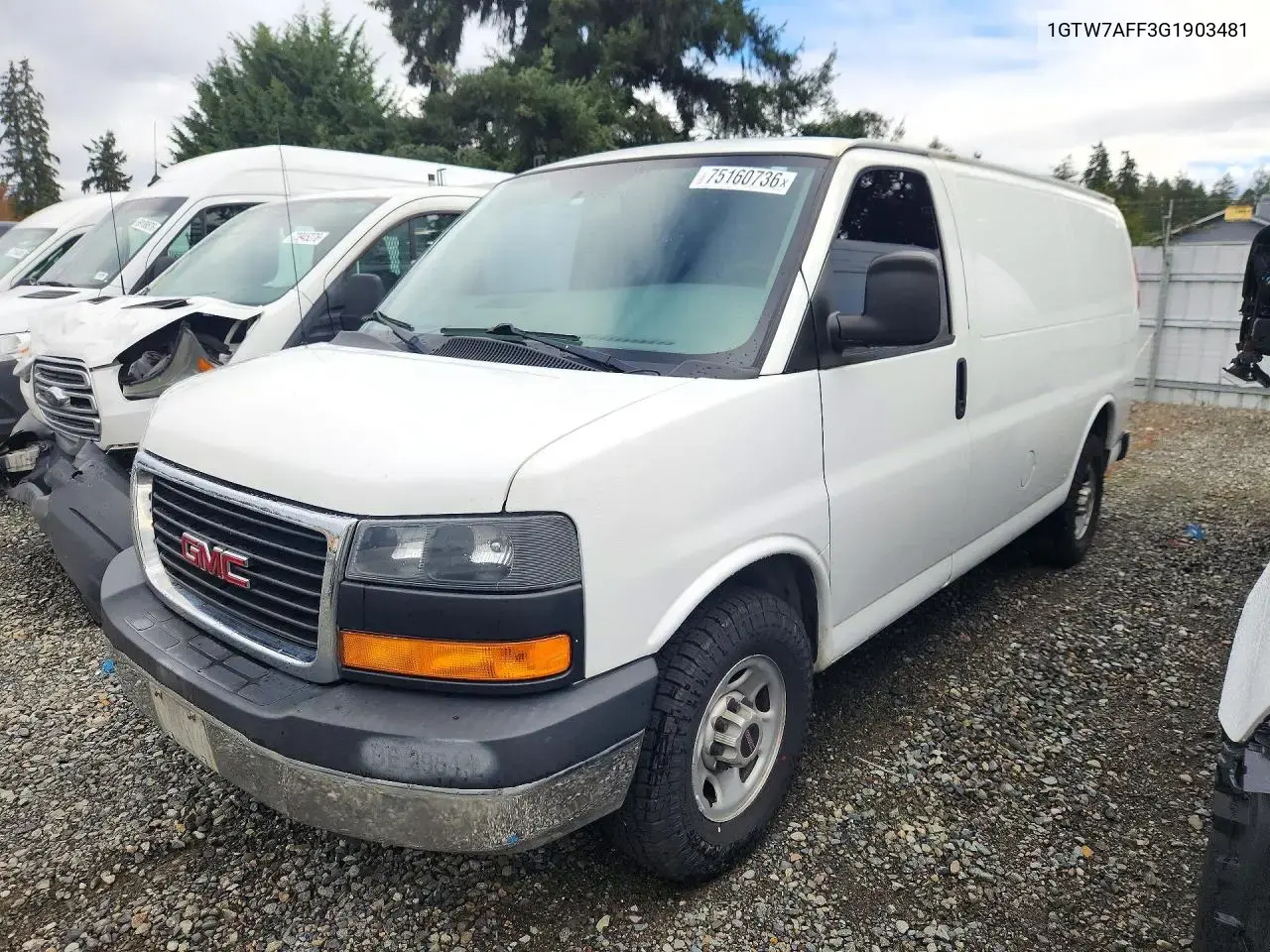 GMC Savana G2500 2016