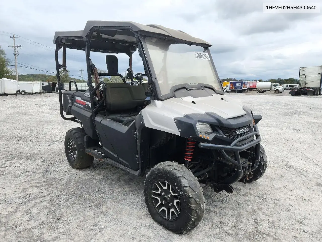 Honda Sxs700 M Utility Vehicle 2017