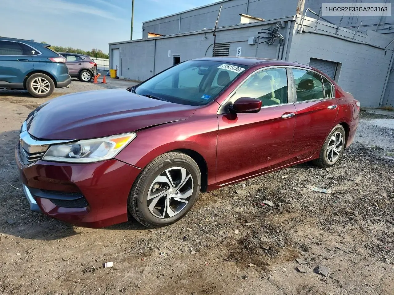 Honda Accord Lx 2016