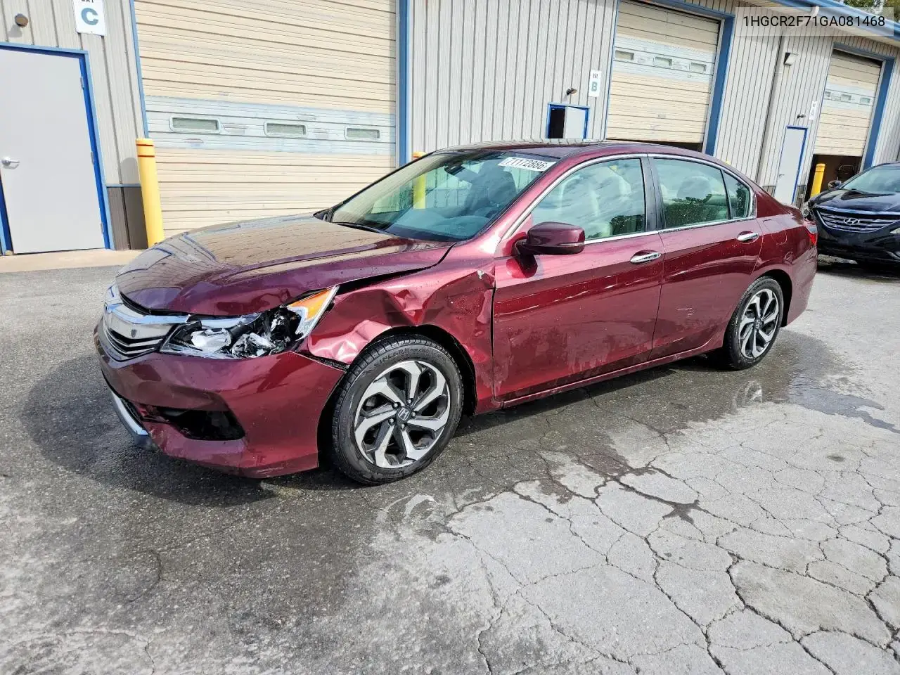 Honda Accord Ex 2016