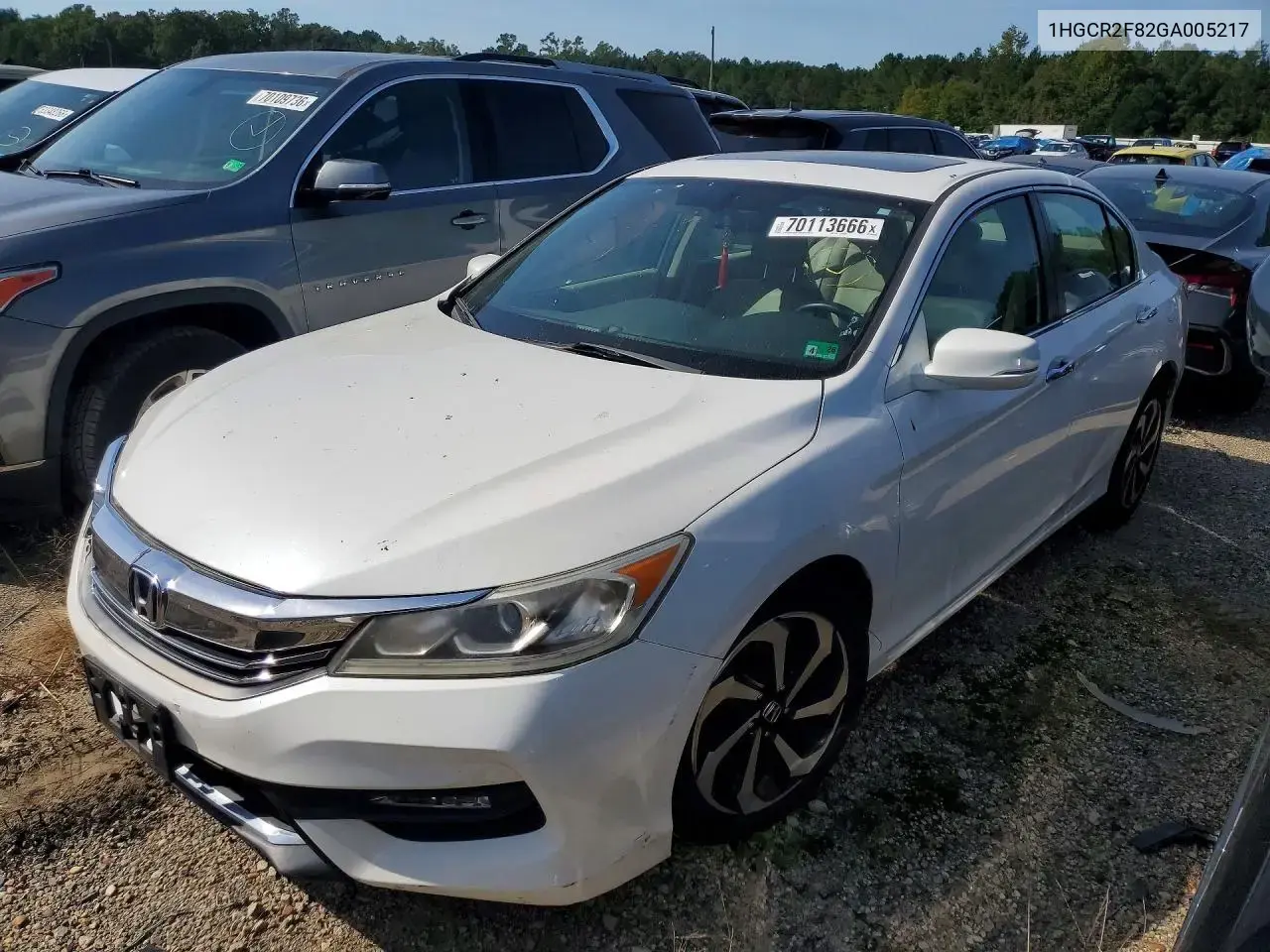 Honda Accord Exl 2016