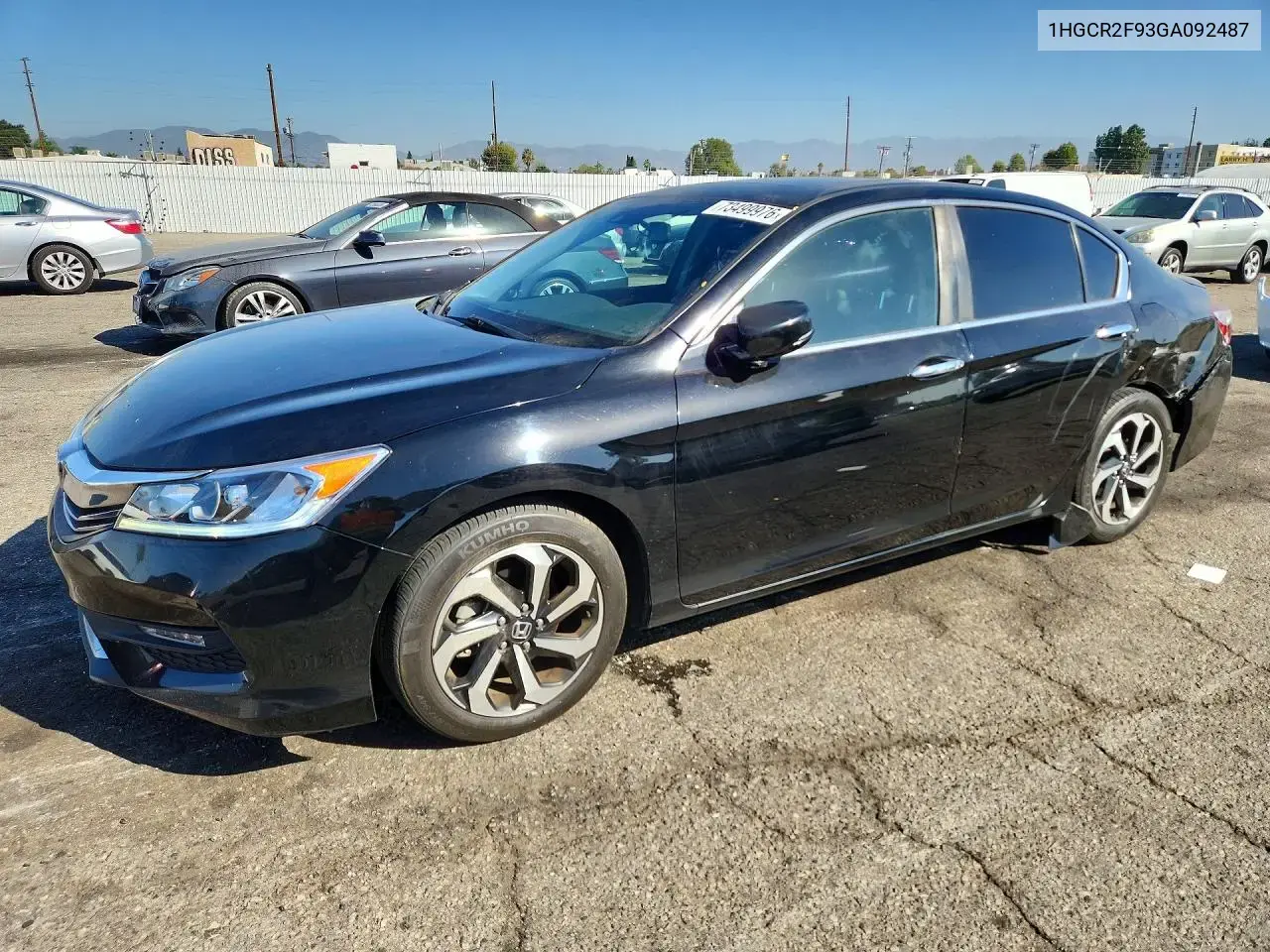 Honda Accord Exl 2016