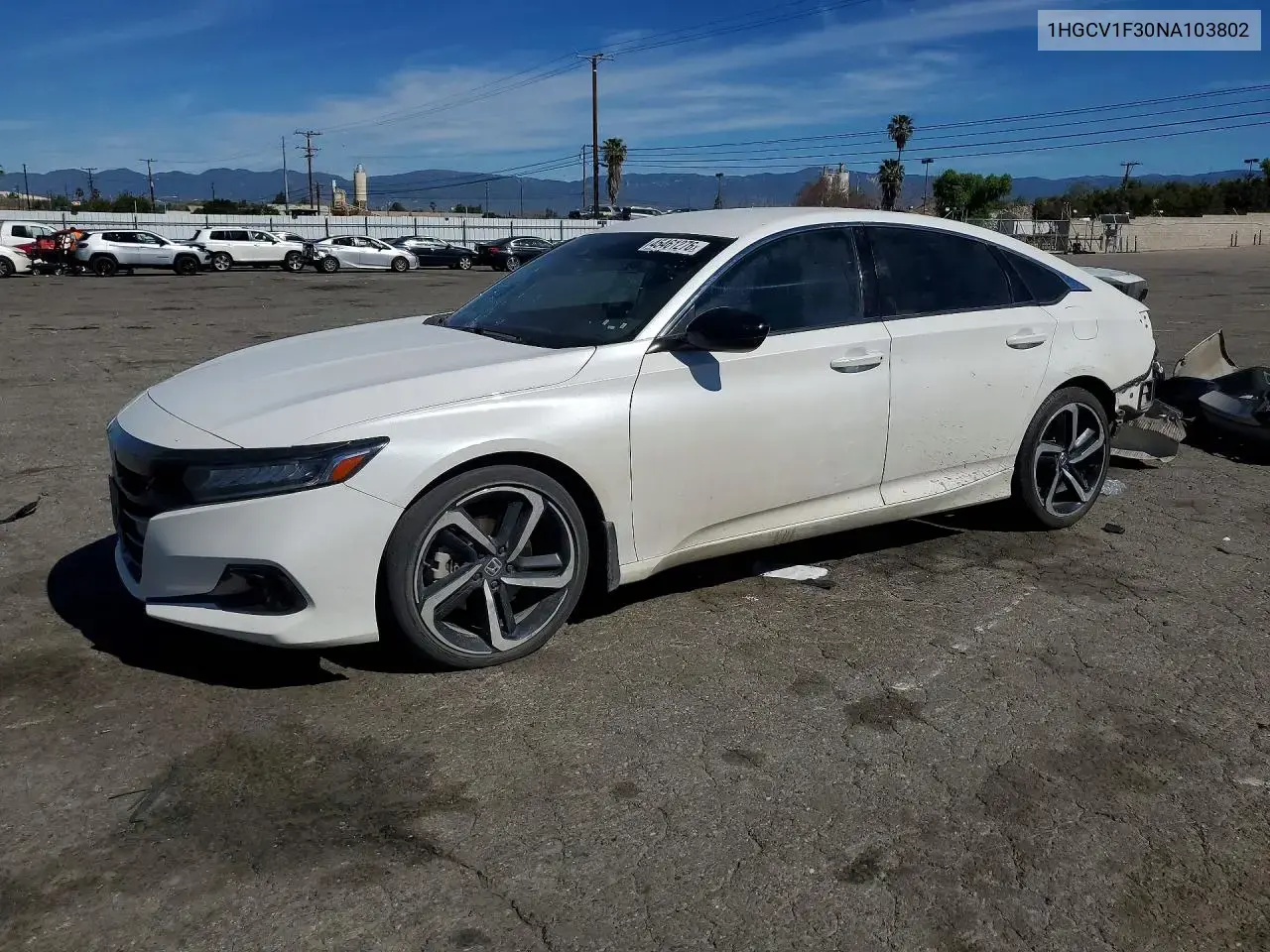 Honda Accord Sport 2022