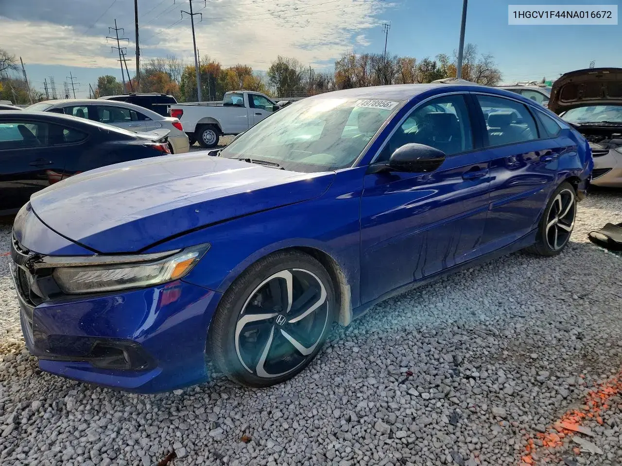 Honda Accord Sport Se 2022