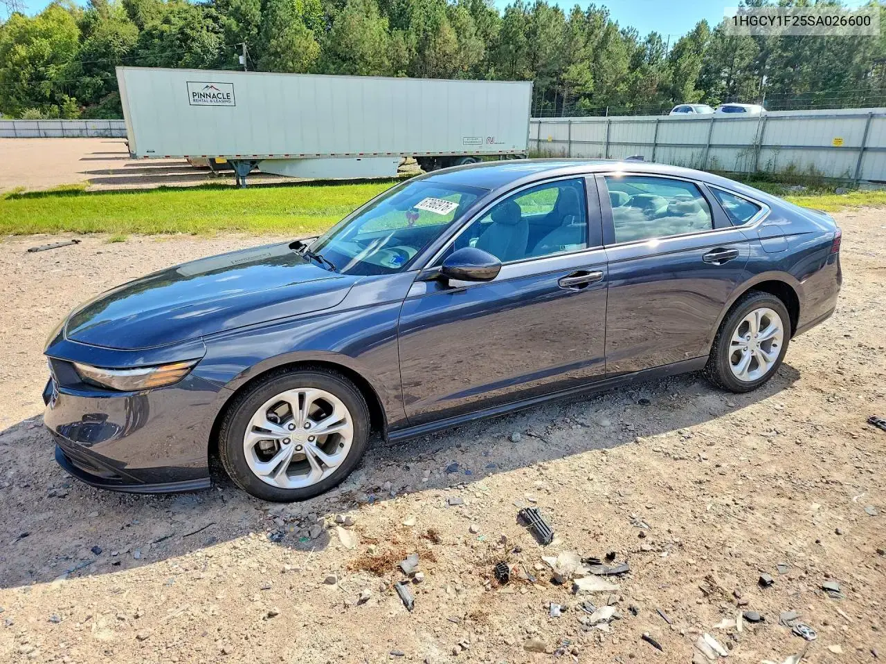 Honda Accord Lx 2025