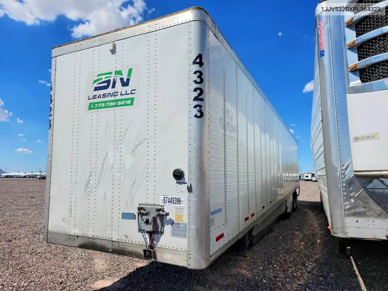 Wabash Dvcvhpc Dry Van Trailer 2023