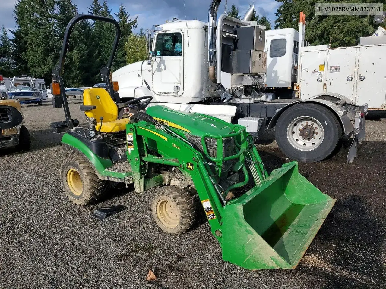John Deere 120R Tractor 2021