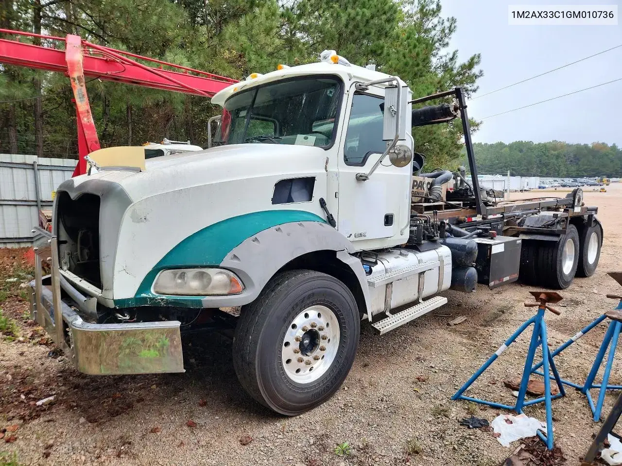Mack Gu713 Roll-Off Container Truck 2016