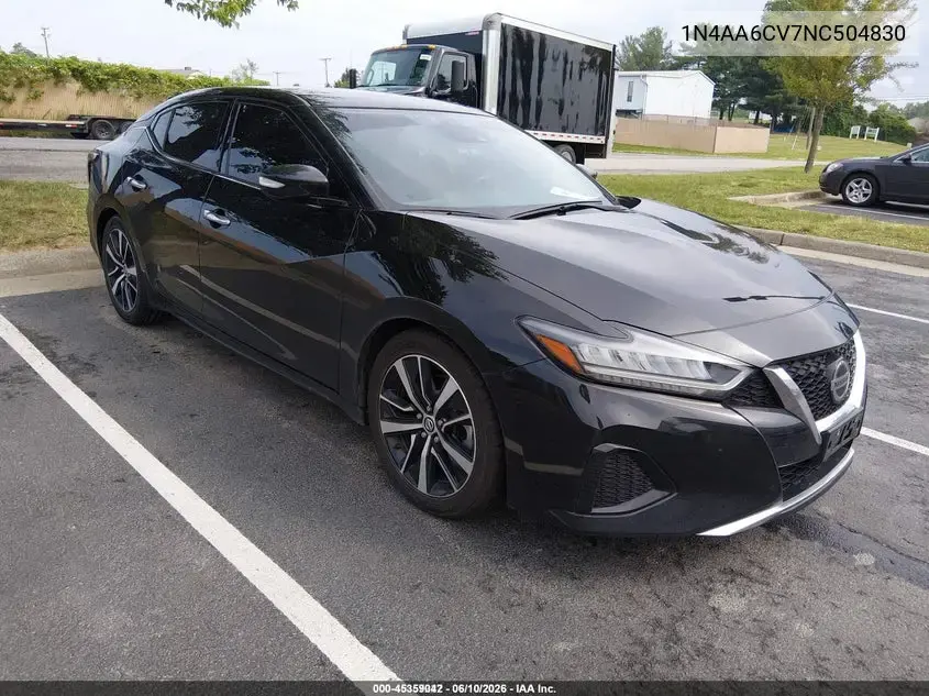 Nissan Maxima Sv 2022