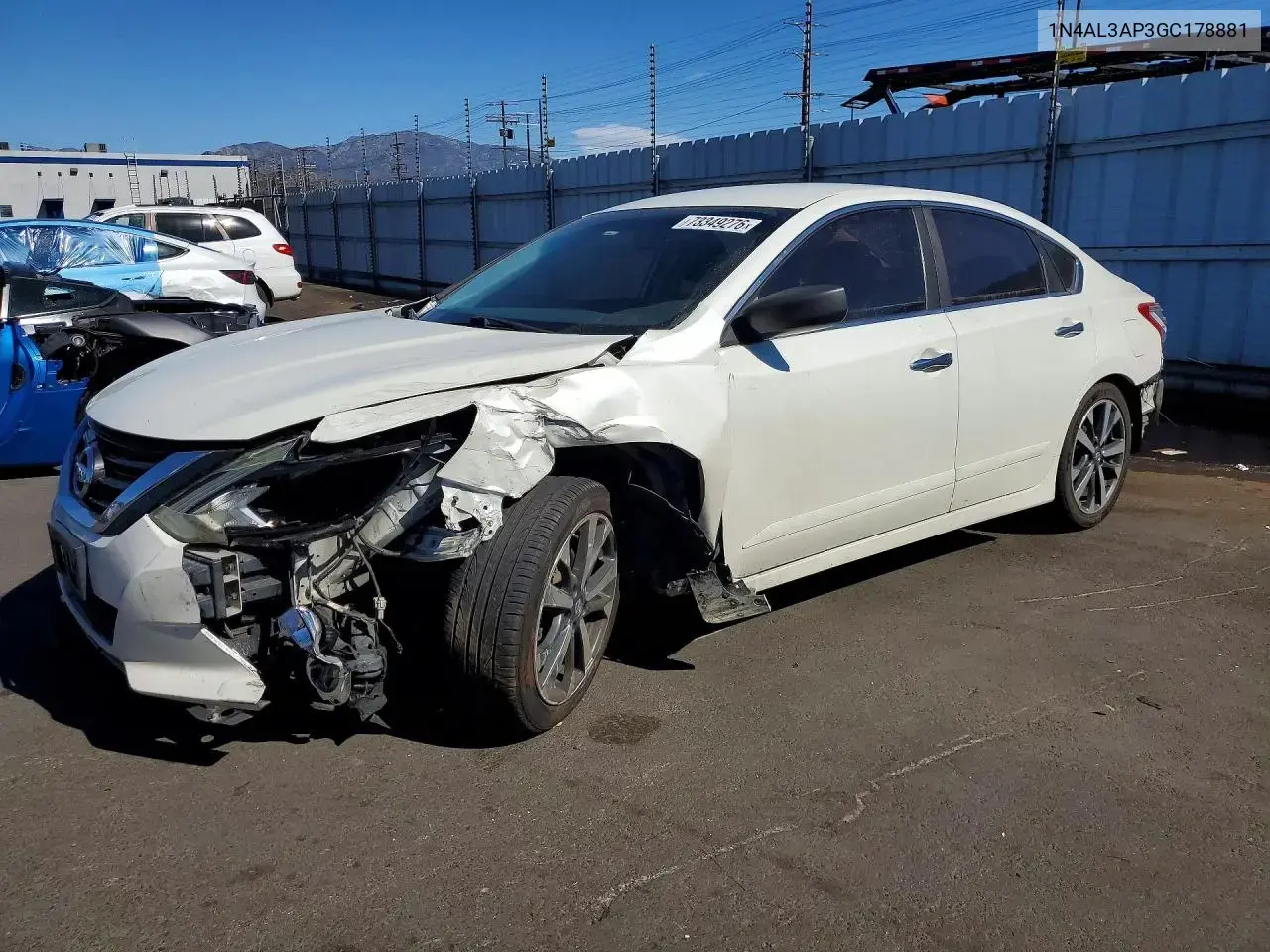 Nissan Altima 2.5 Sr 2016