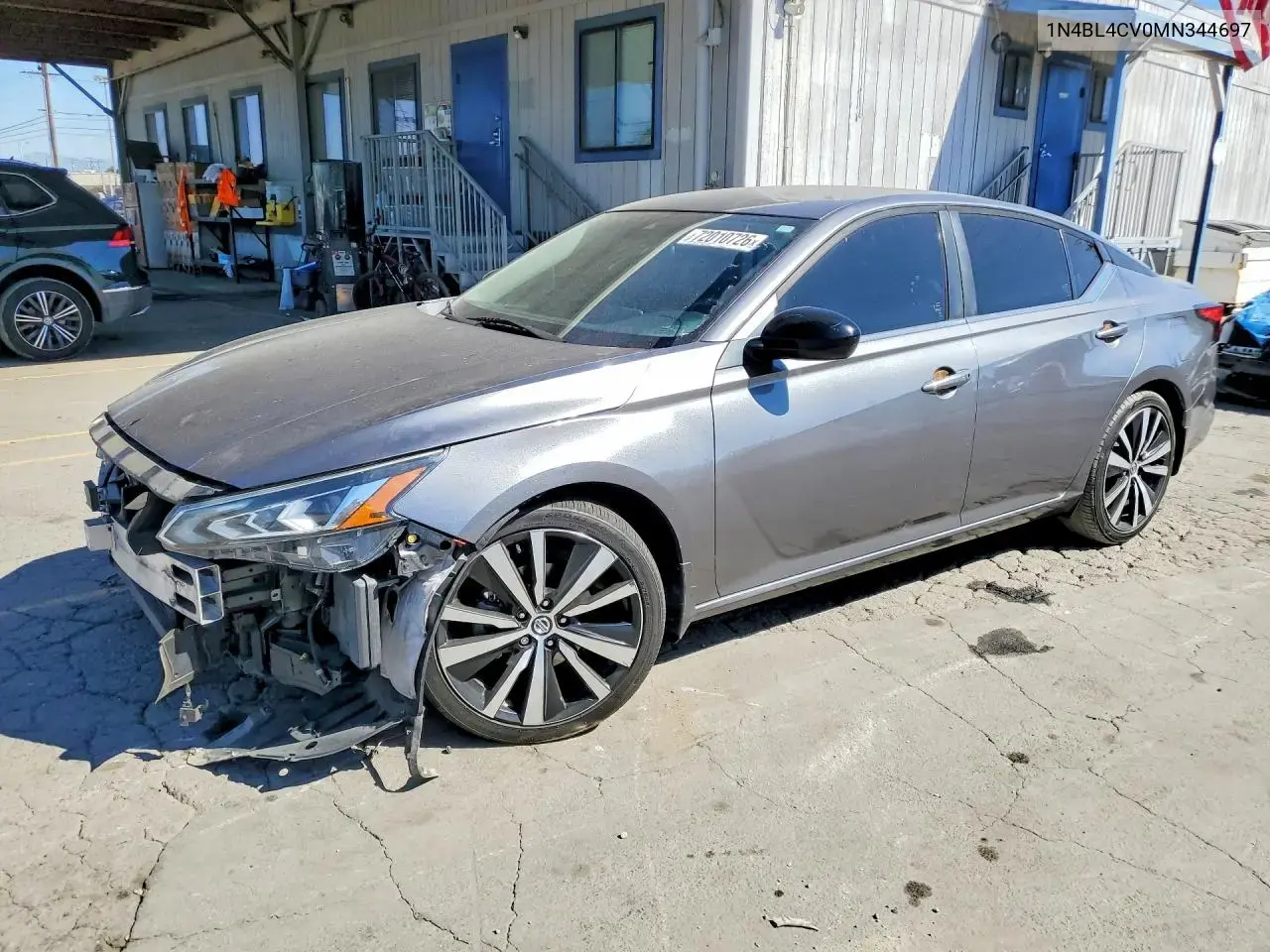 Nissan Altima Sr 2021