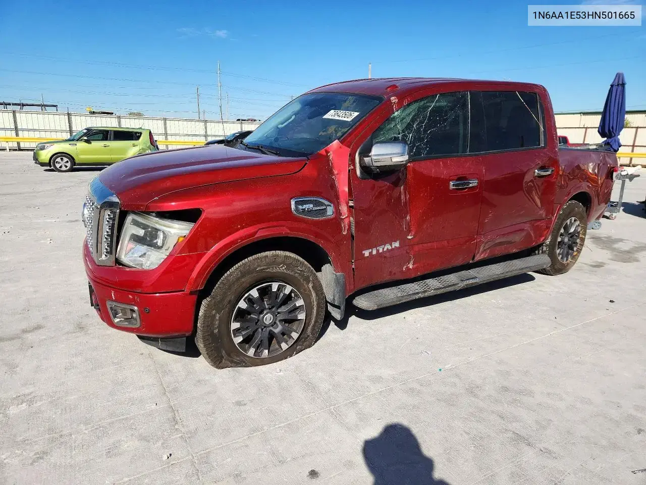 Nissan Titan Platinum Reserve 2017
