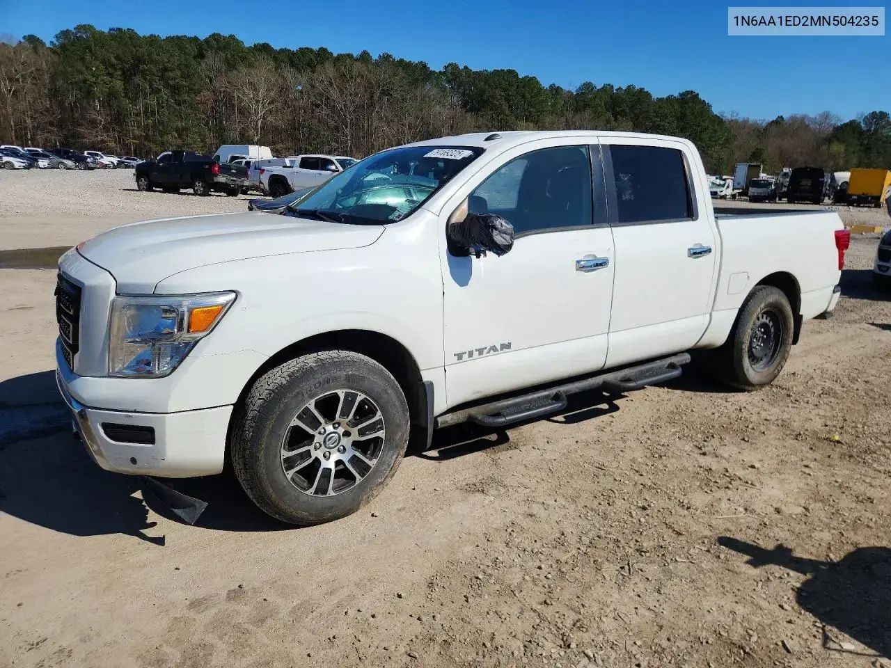 Nissan Titan Sv 4Wd 5.6L V8 Crew Cab 2021