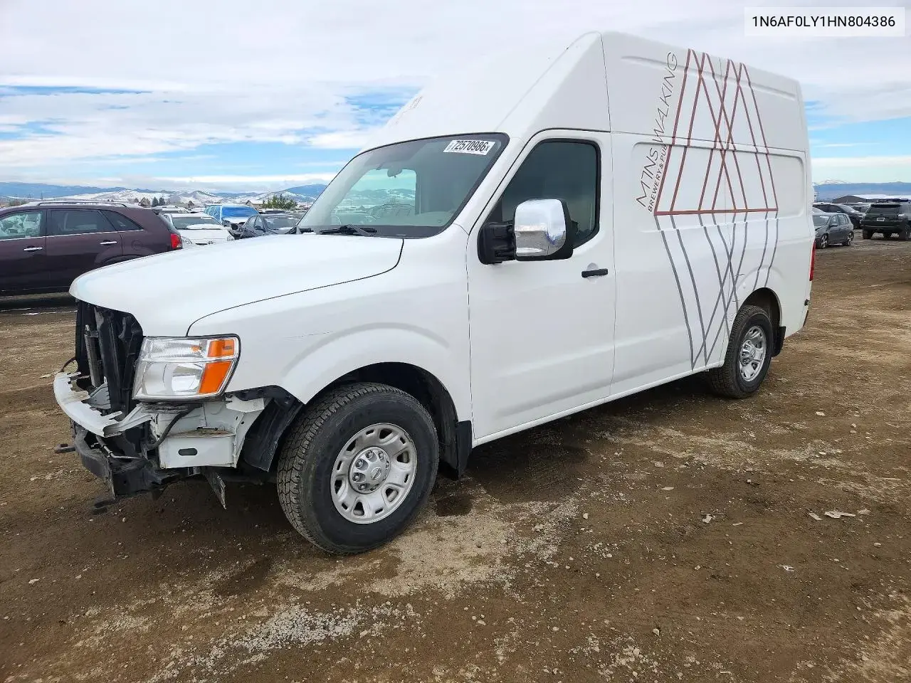 Nissan Nv2500 Delivery Van 2017