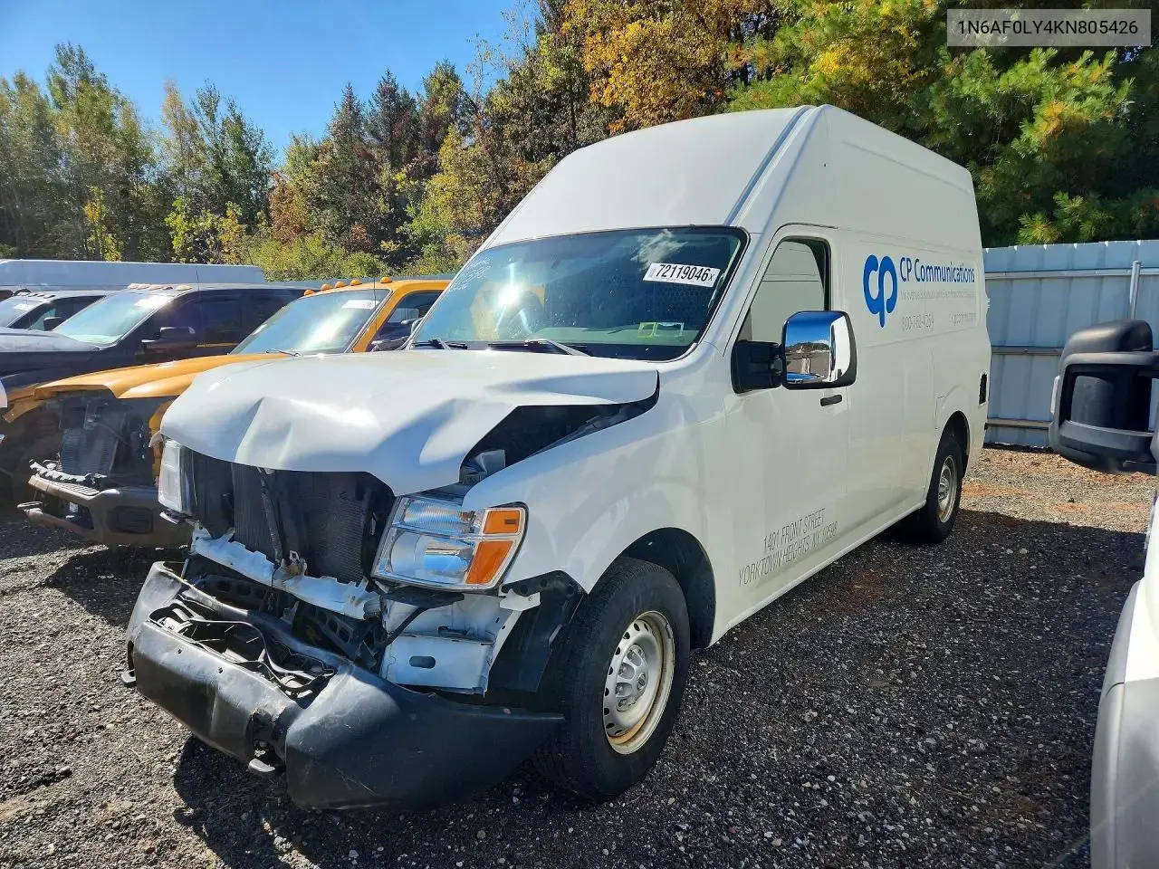 Nissan Nv2500 High Roof Delivery Van 2019