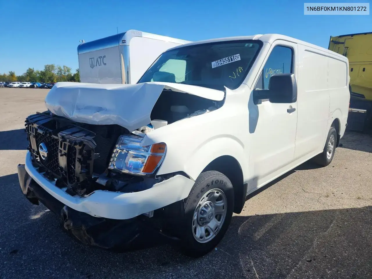Nissan Nv2500 Delivery Van 2019