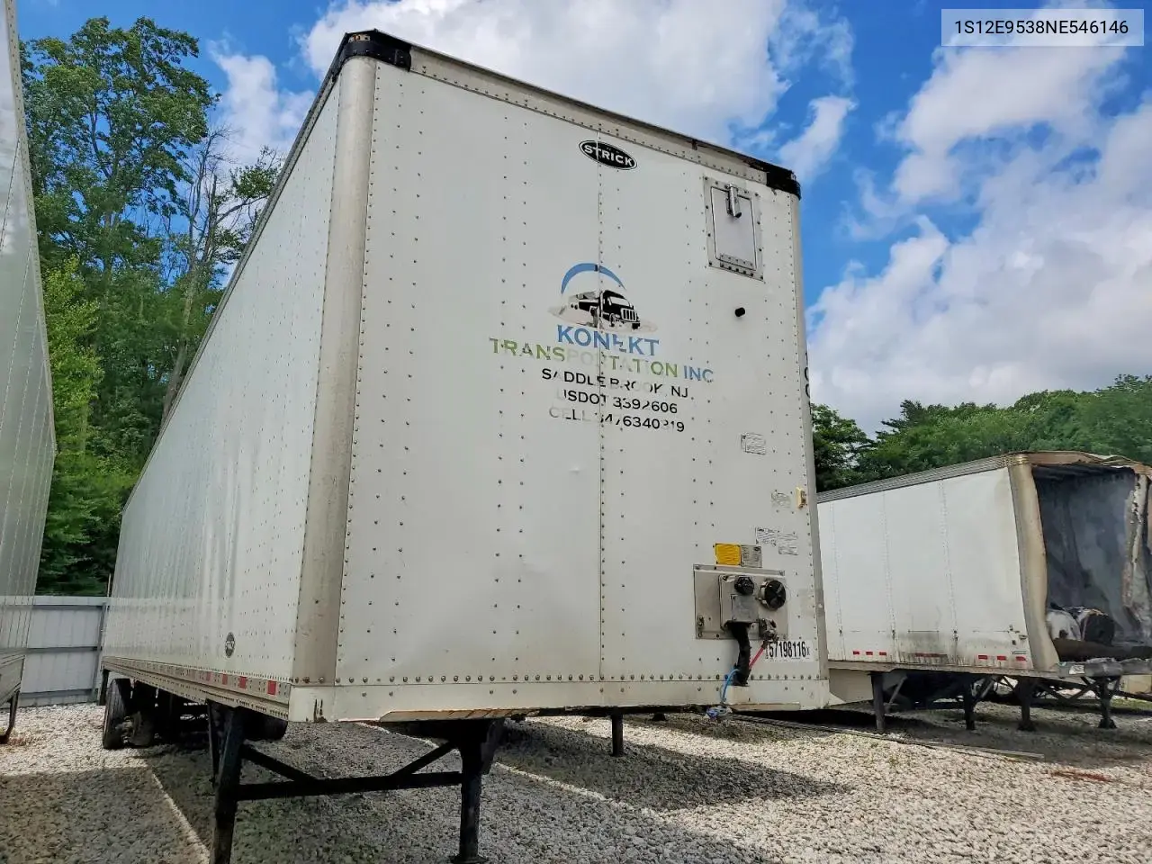 Strick Dry Van Trailer 2022