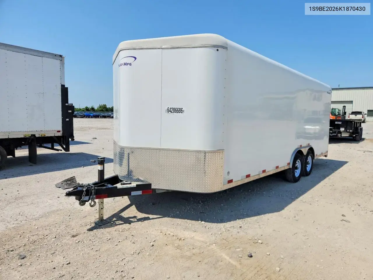 Sharp 101X20'-Ta Enclosed Cargo Trailer 2019