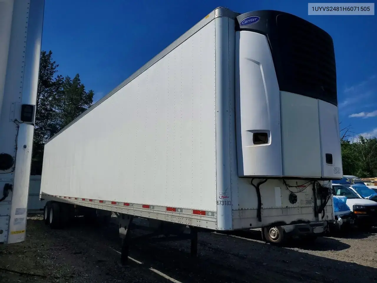 Utility Vs2Ra Refrigerated Van Trailer 2017