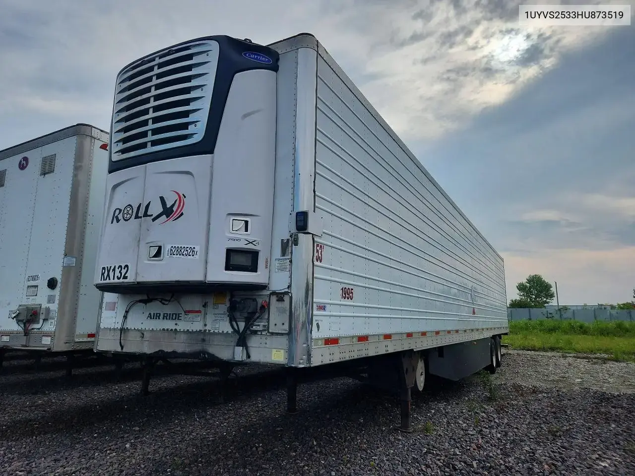 Utility Vs2Ra Refrigerated Van Trailer 2017