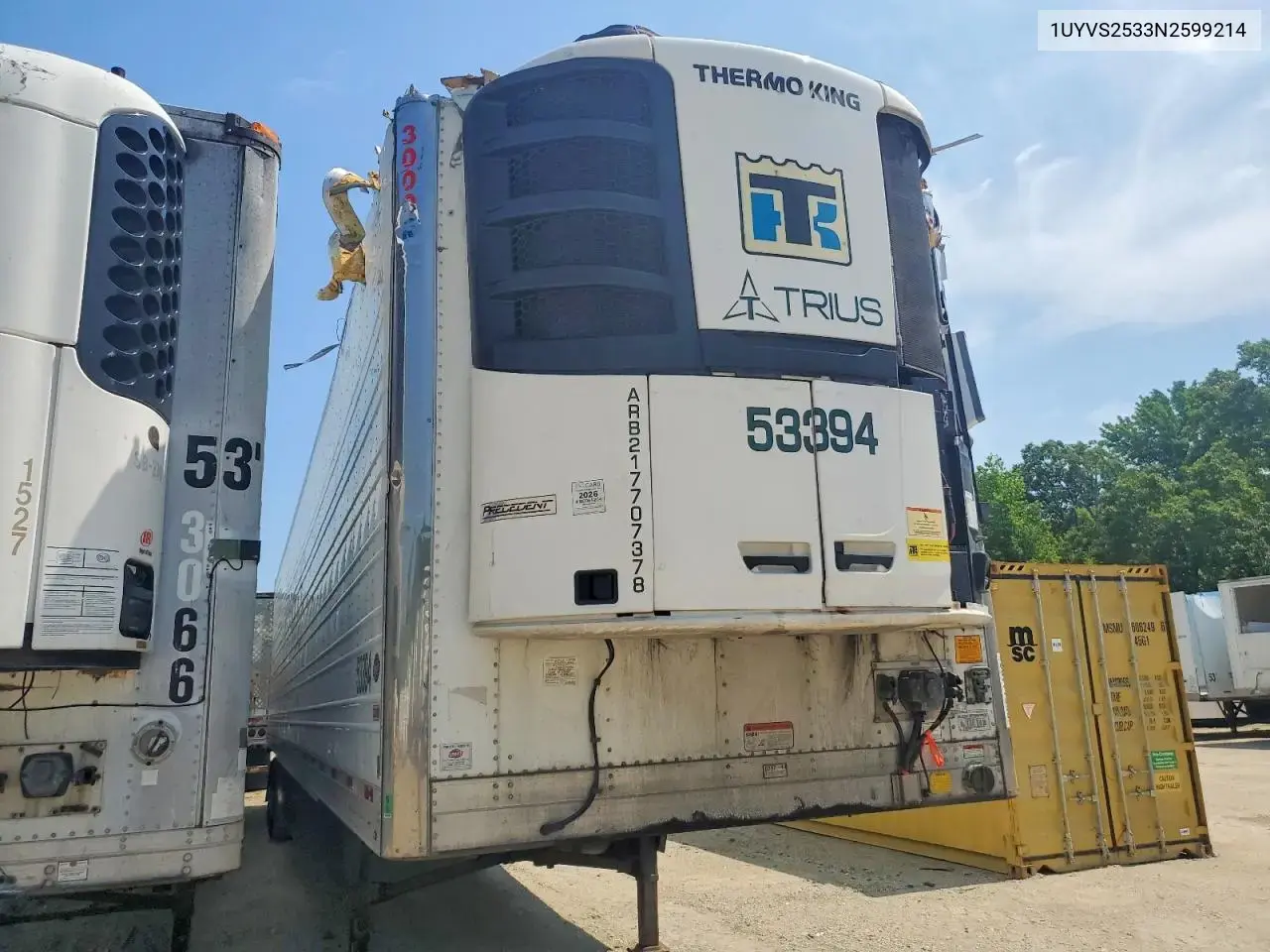 Utility Vs2Ra Refrigerated Van Trailer 2022
