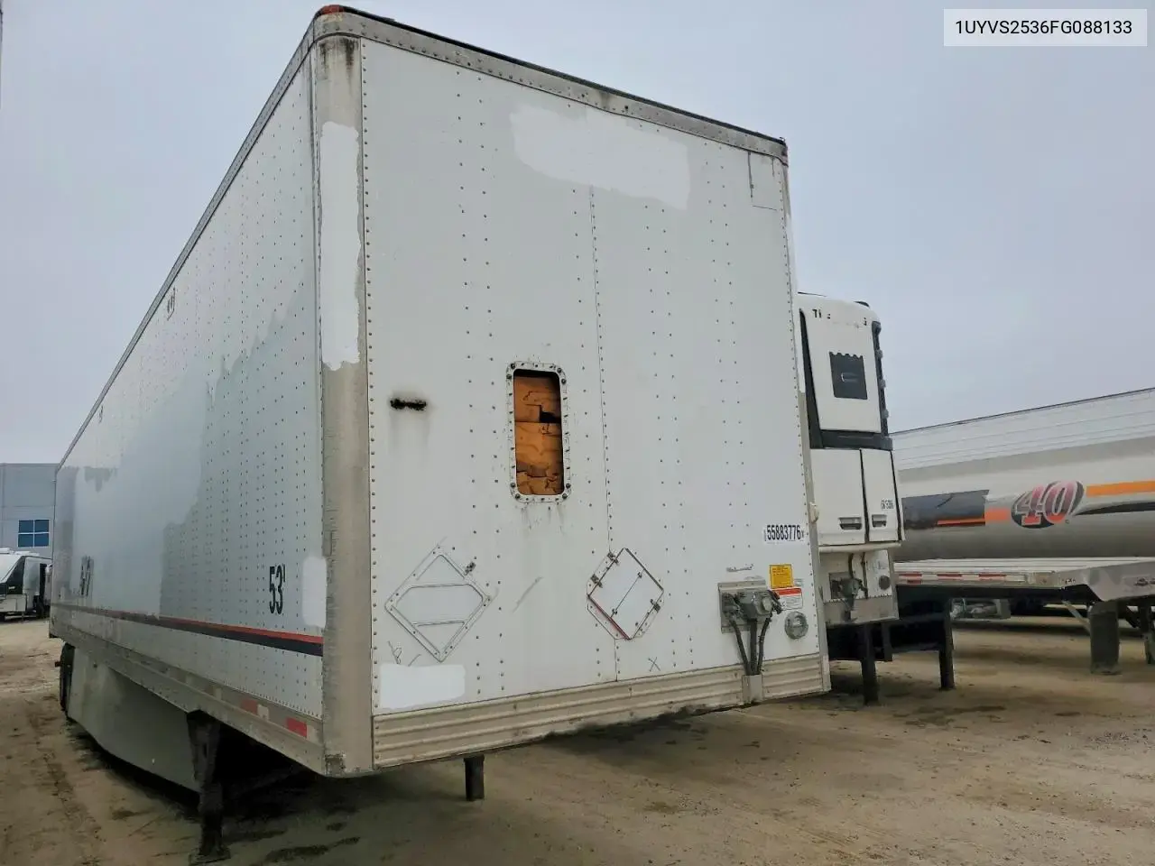Utility Vs2Dx Dry Van Trailer 2015