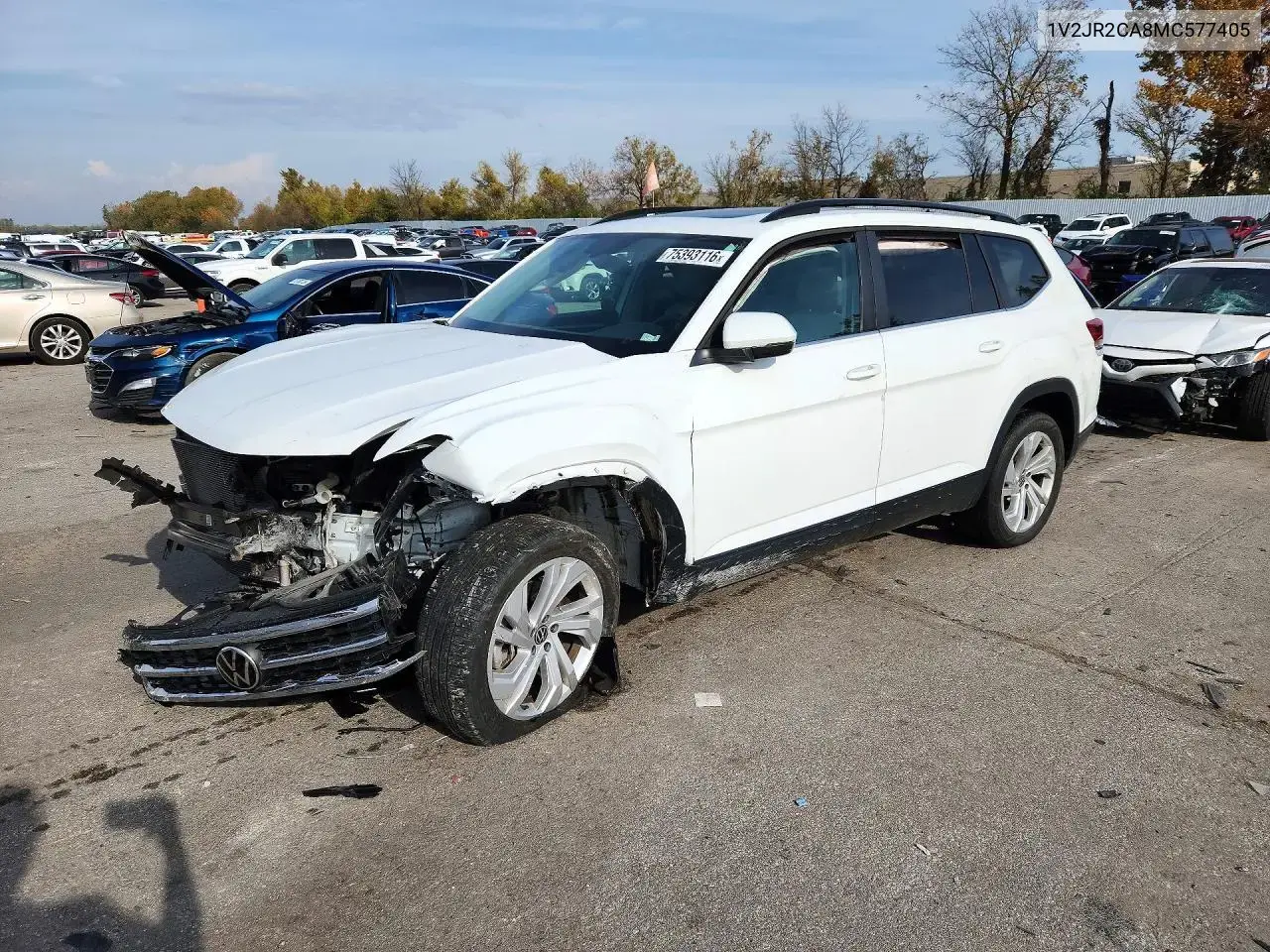 Volkswagen Atlas Se 2021