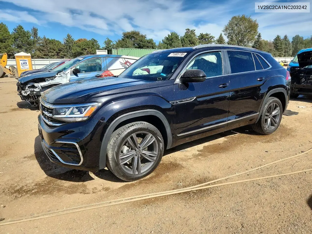 Volkswagen Atlas Cross Sport Sel R-Line 2022