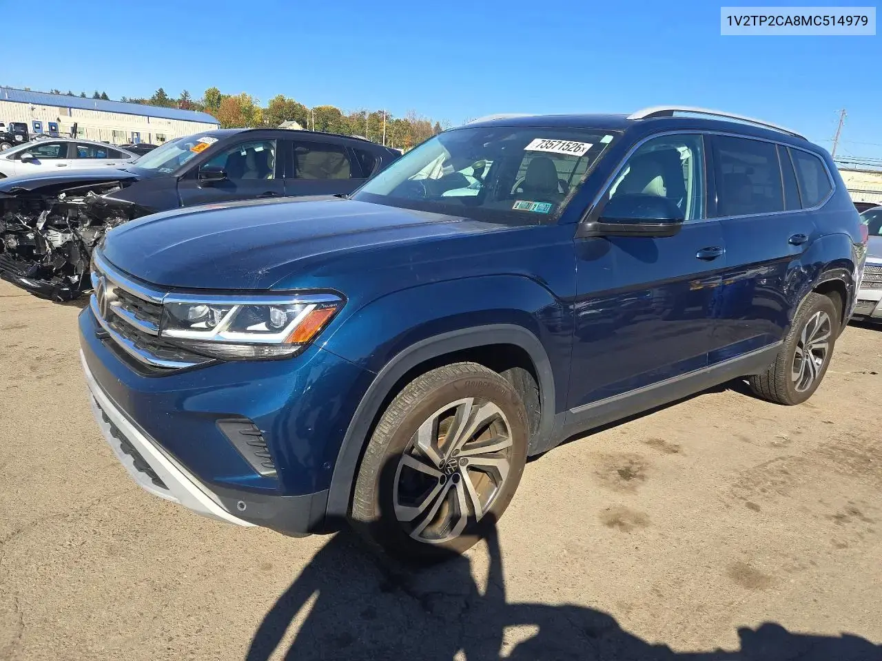 Volkswagen Atlas Sel Premium 2021