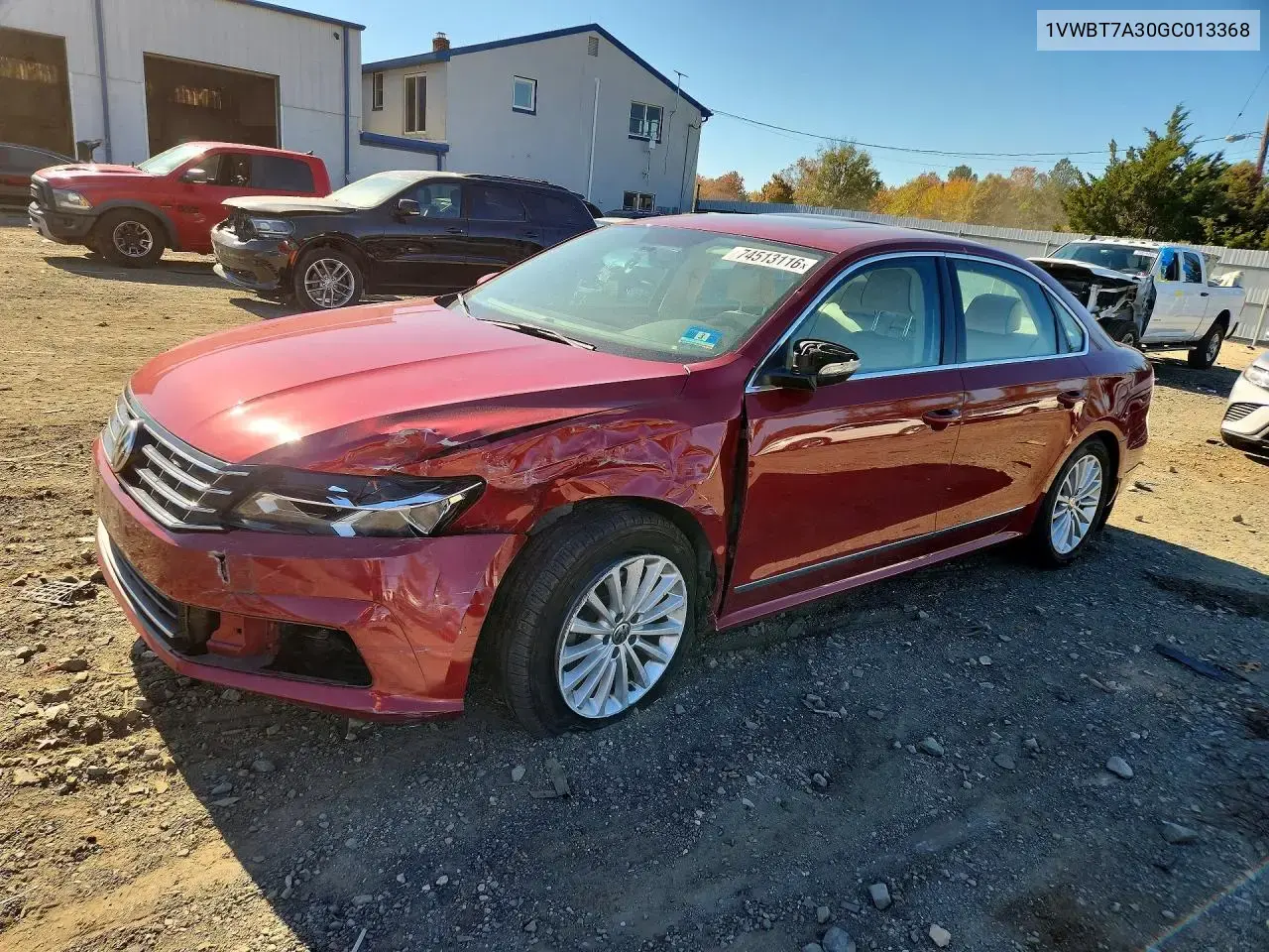 Volkswagen Passat Se 2016