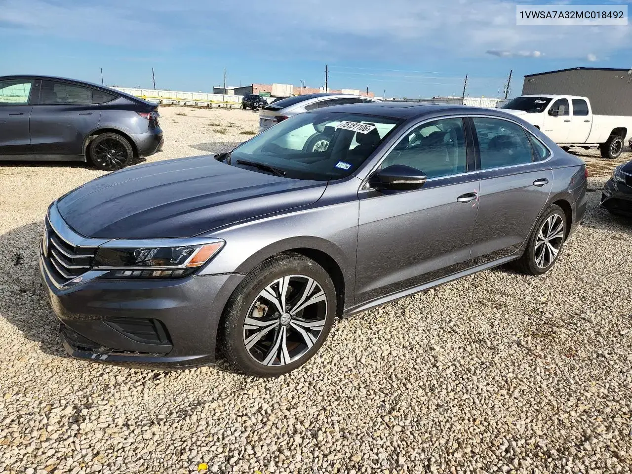 Volkswagen Passat Se 2021