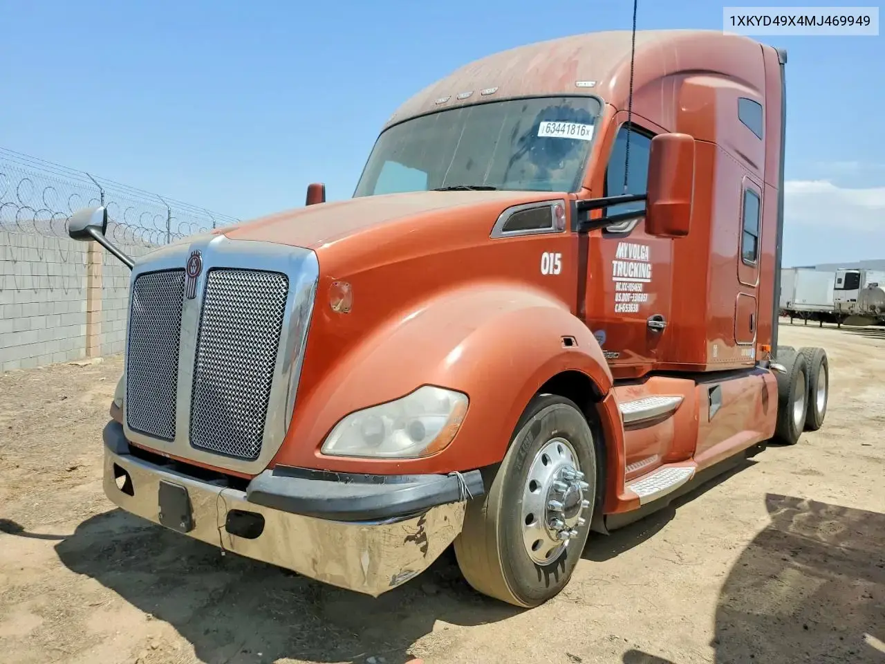 Kenworth T680 Semi Truck 2021