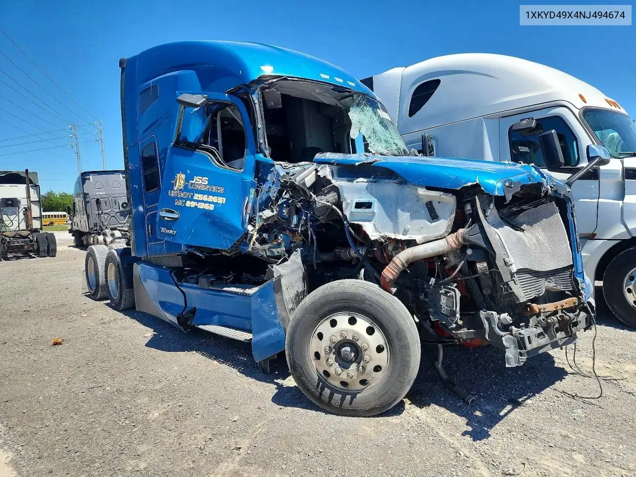 Kenworth T680 Semi Truck 2022
