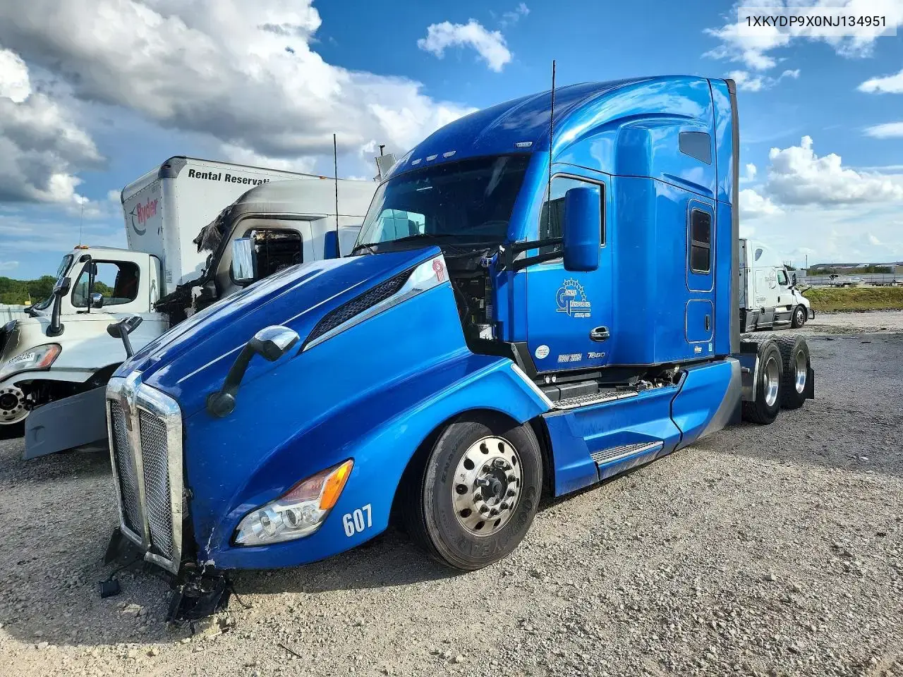 Kenworth T680 Semi Truck 2022