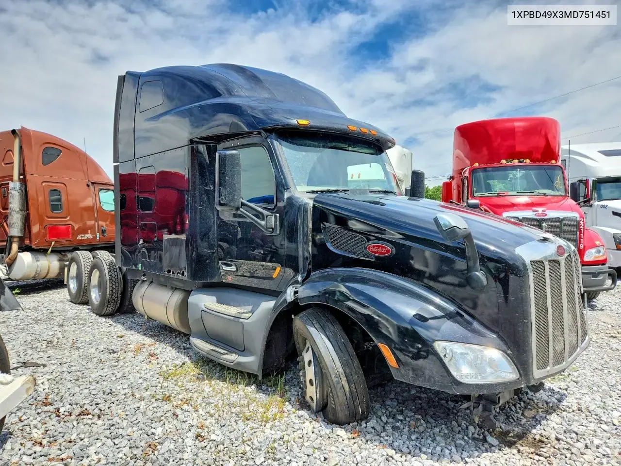 Peterbilt 579 Semi Truck 2021