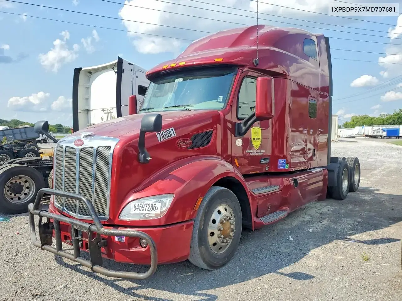 Peterbilt 579 Semi Truck 2021