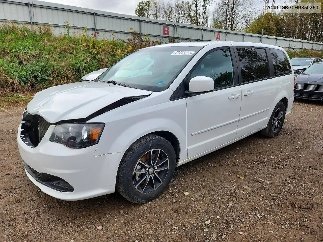 Dodge Grand Caravan Se 2017