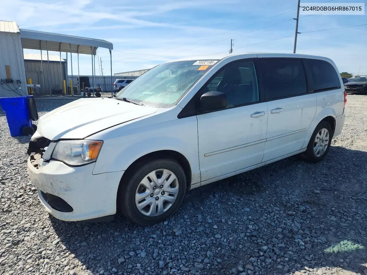 Dodge Grand Caravan Se 2017