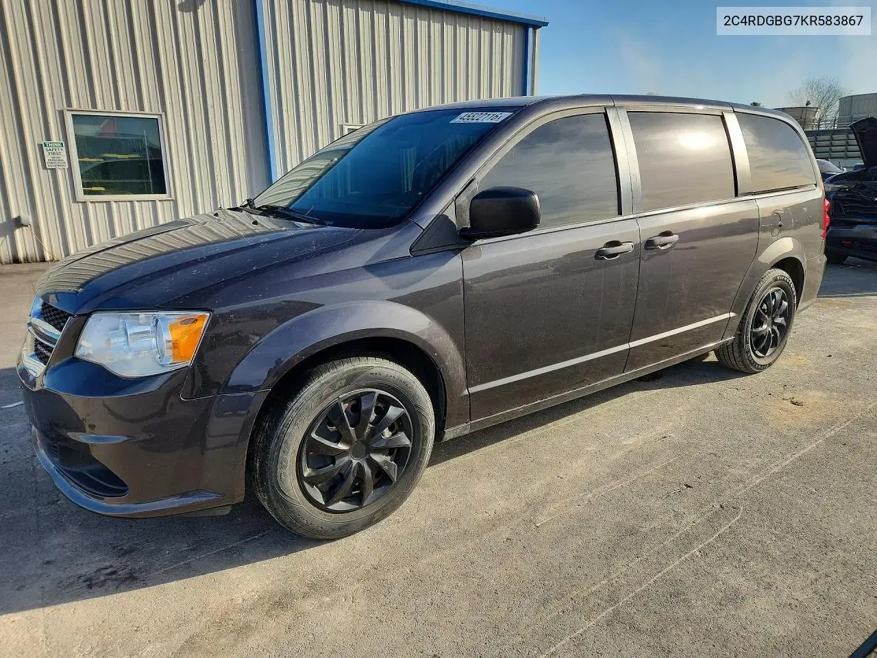 Dodge Grand Caravan Se 2019