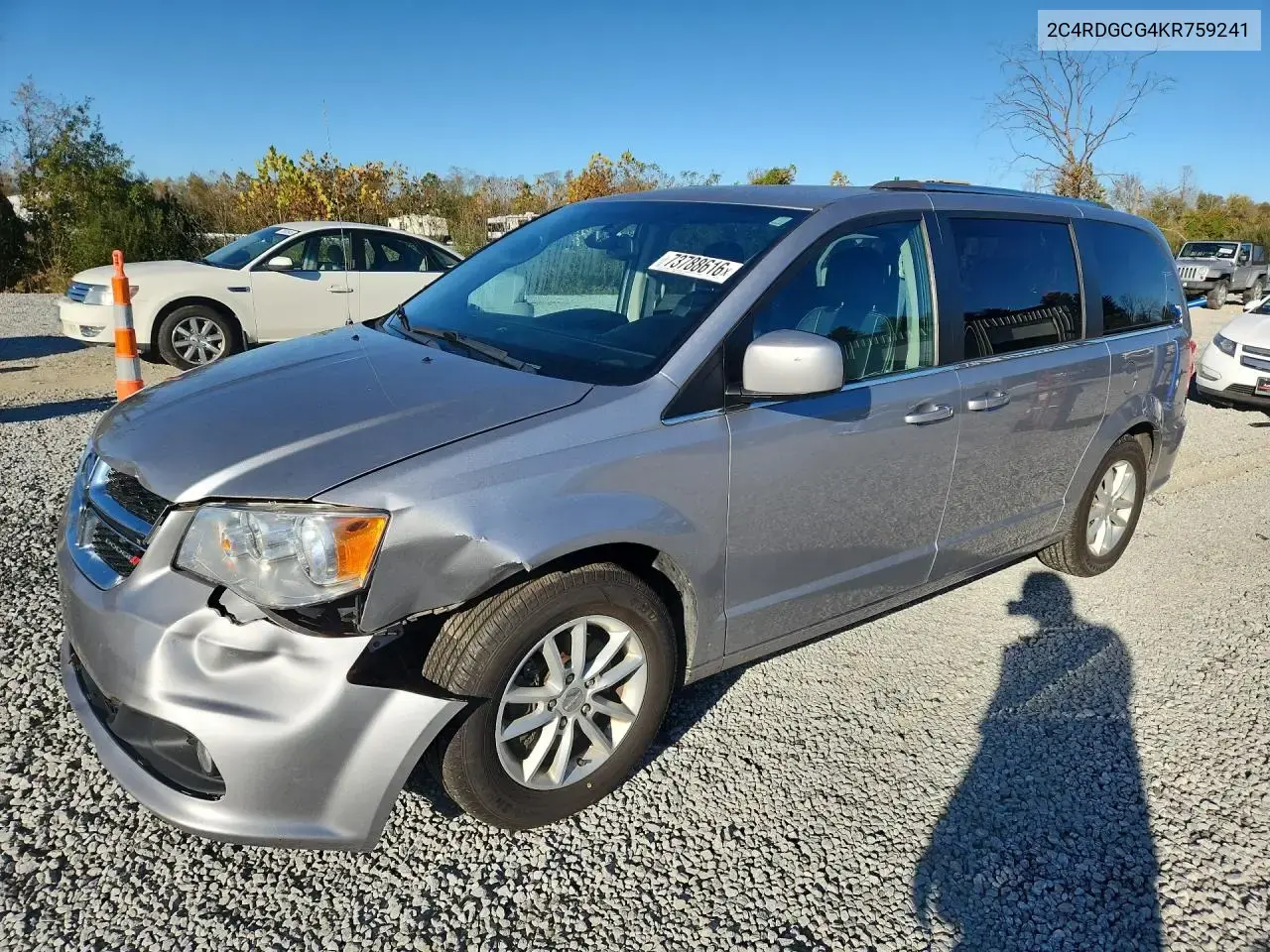 Dodge Grand Caravan Sxt 2019