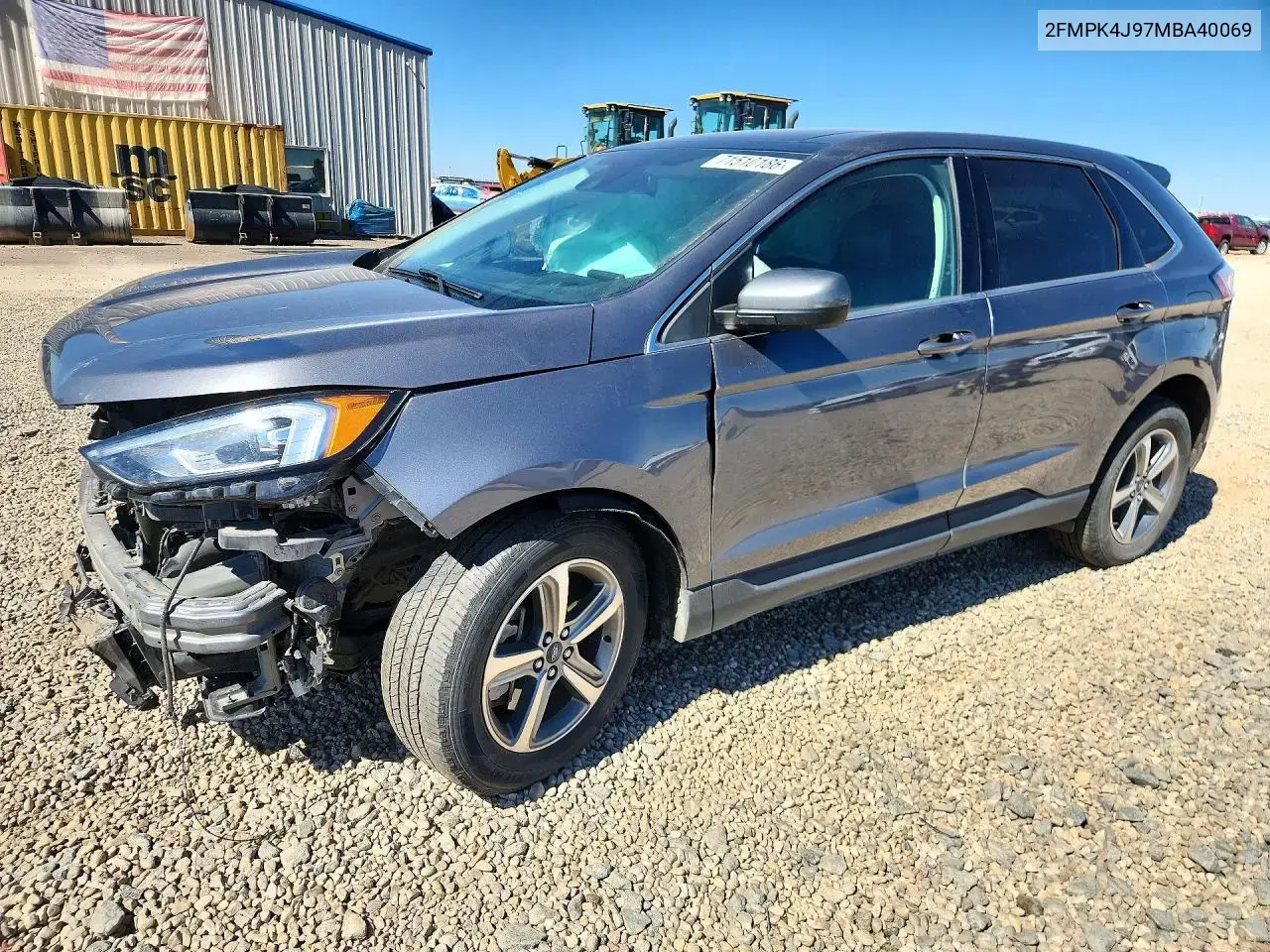 Ford Edge Sel 2021
