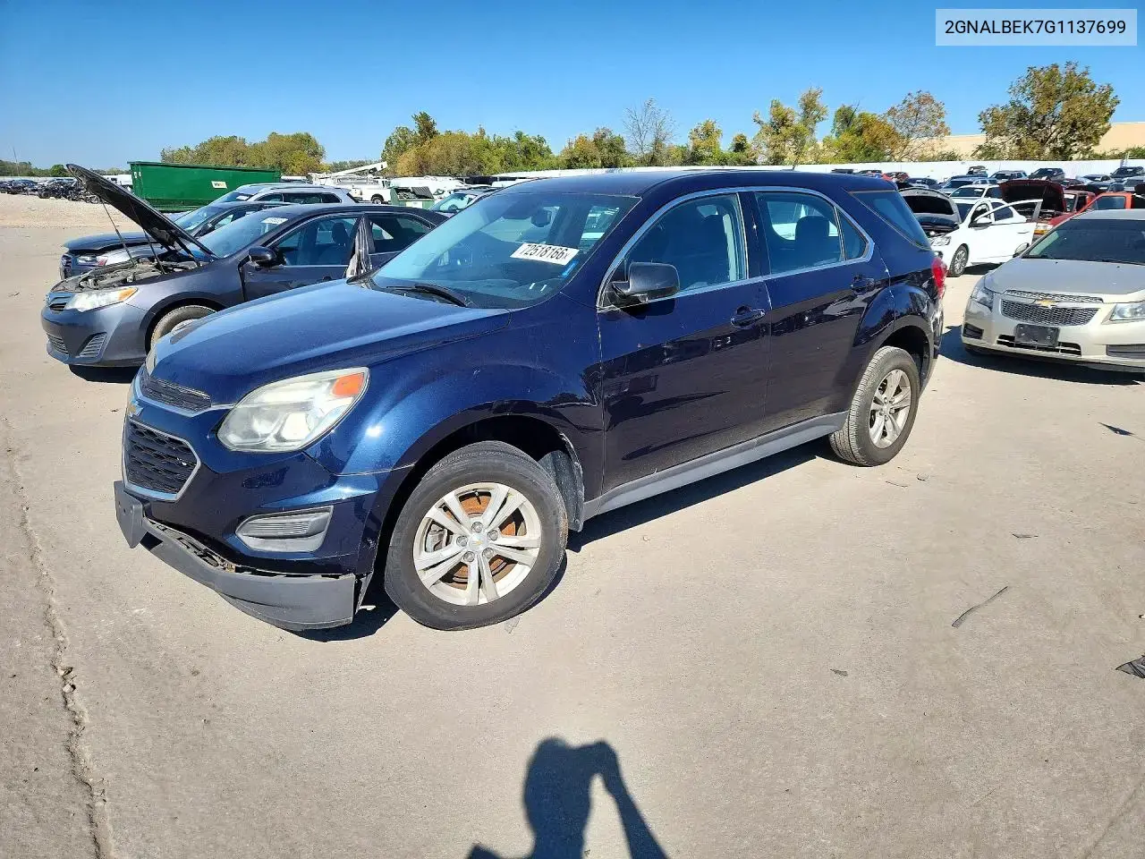 Chevrolet Equinox Ls 2016