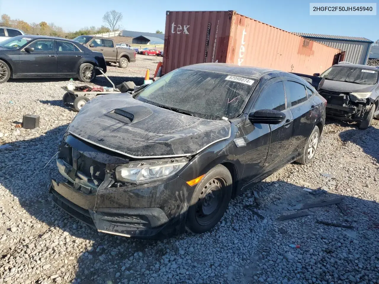 Honda Civic Lx 2018