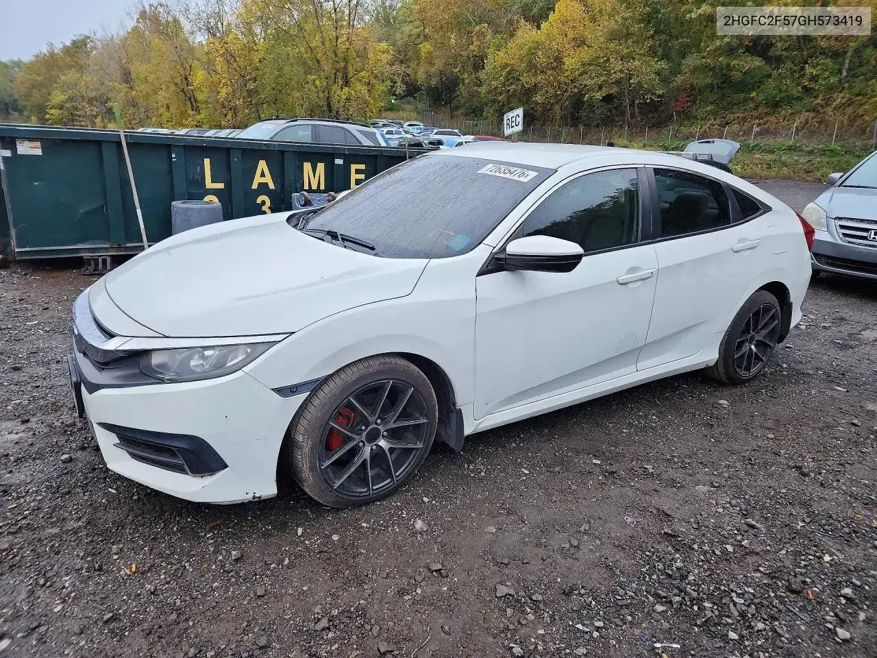 Honda Civic Lx 2016