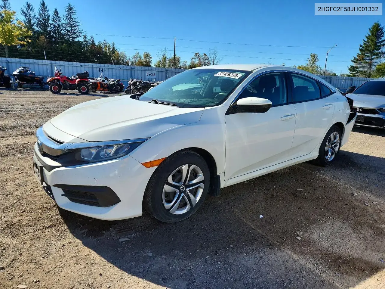 Honda Civic Lx 2018