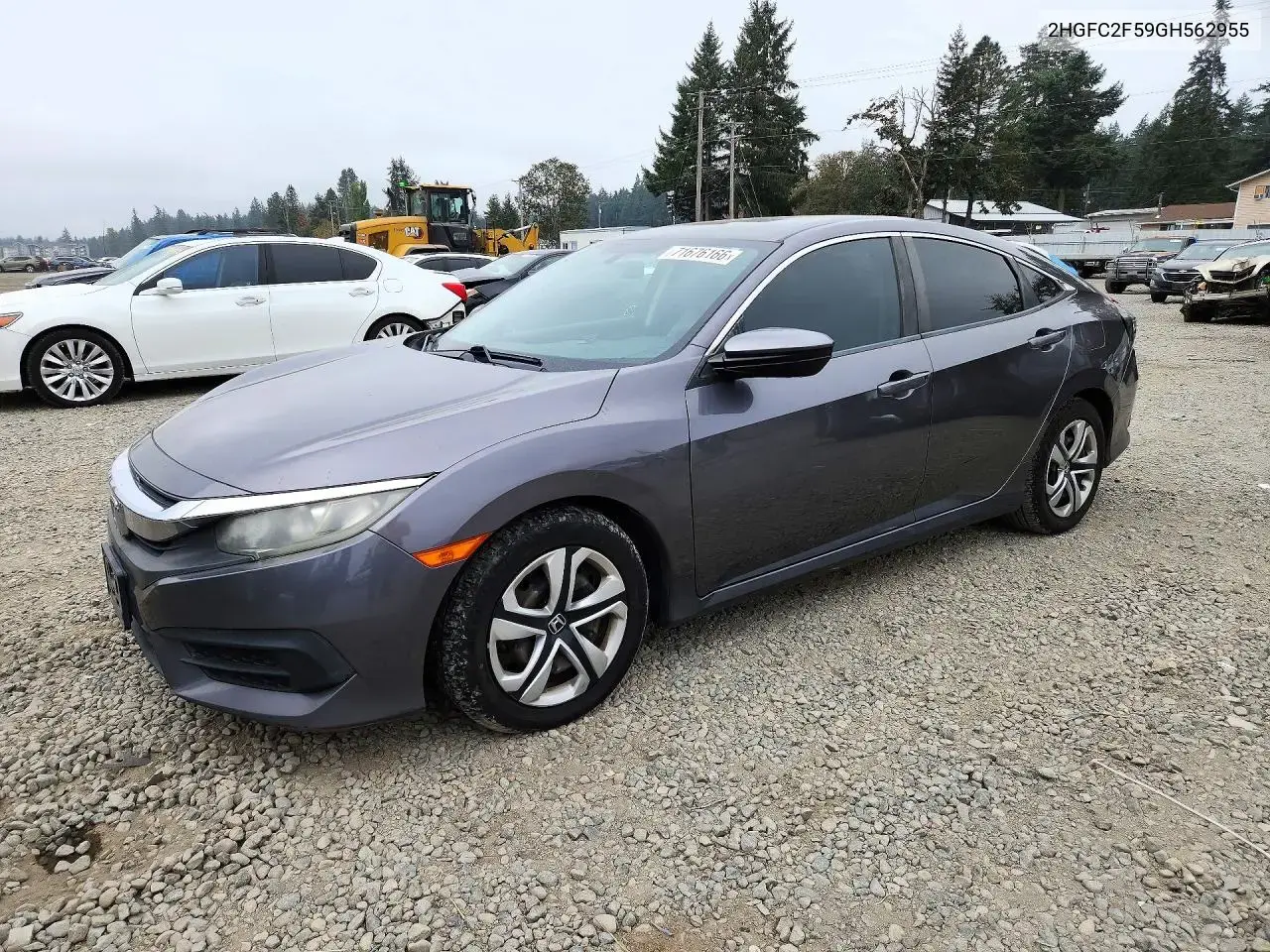 Honda Civic Lx 2016
