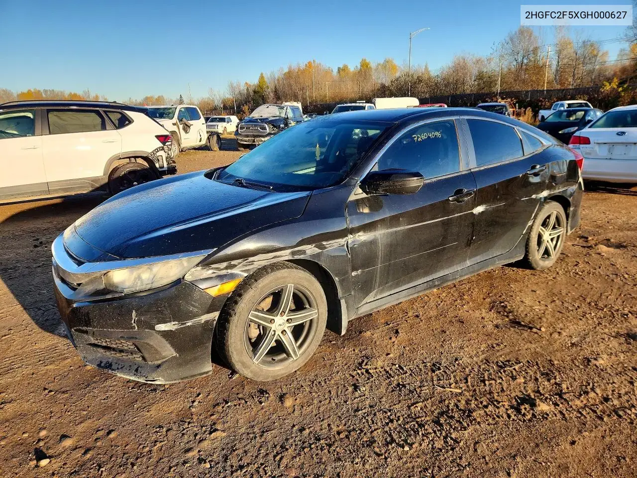 Honda Civic Lx 2016