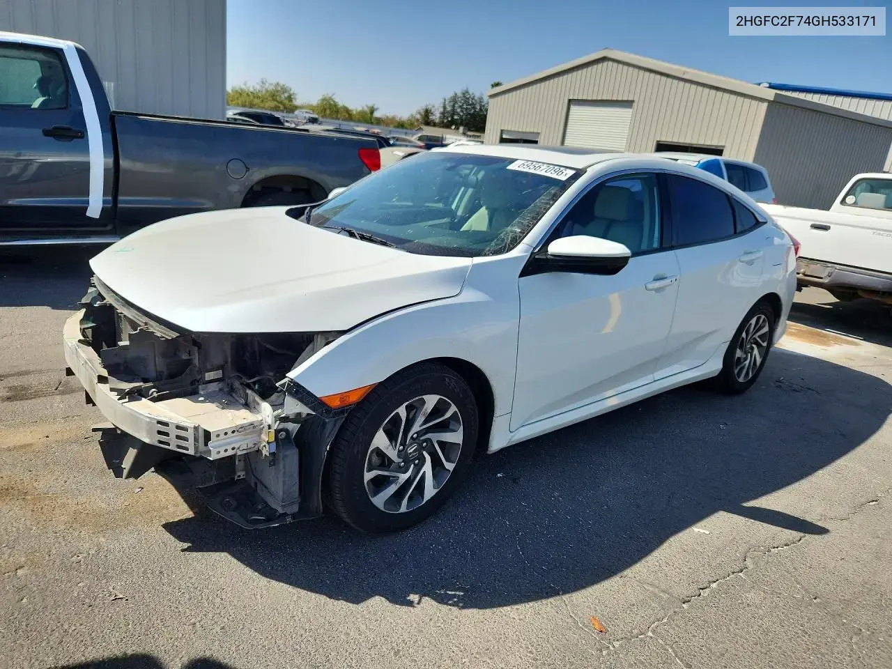 Honda Civic Ex 2016