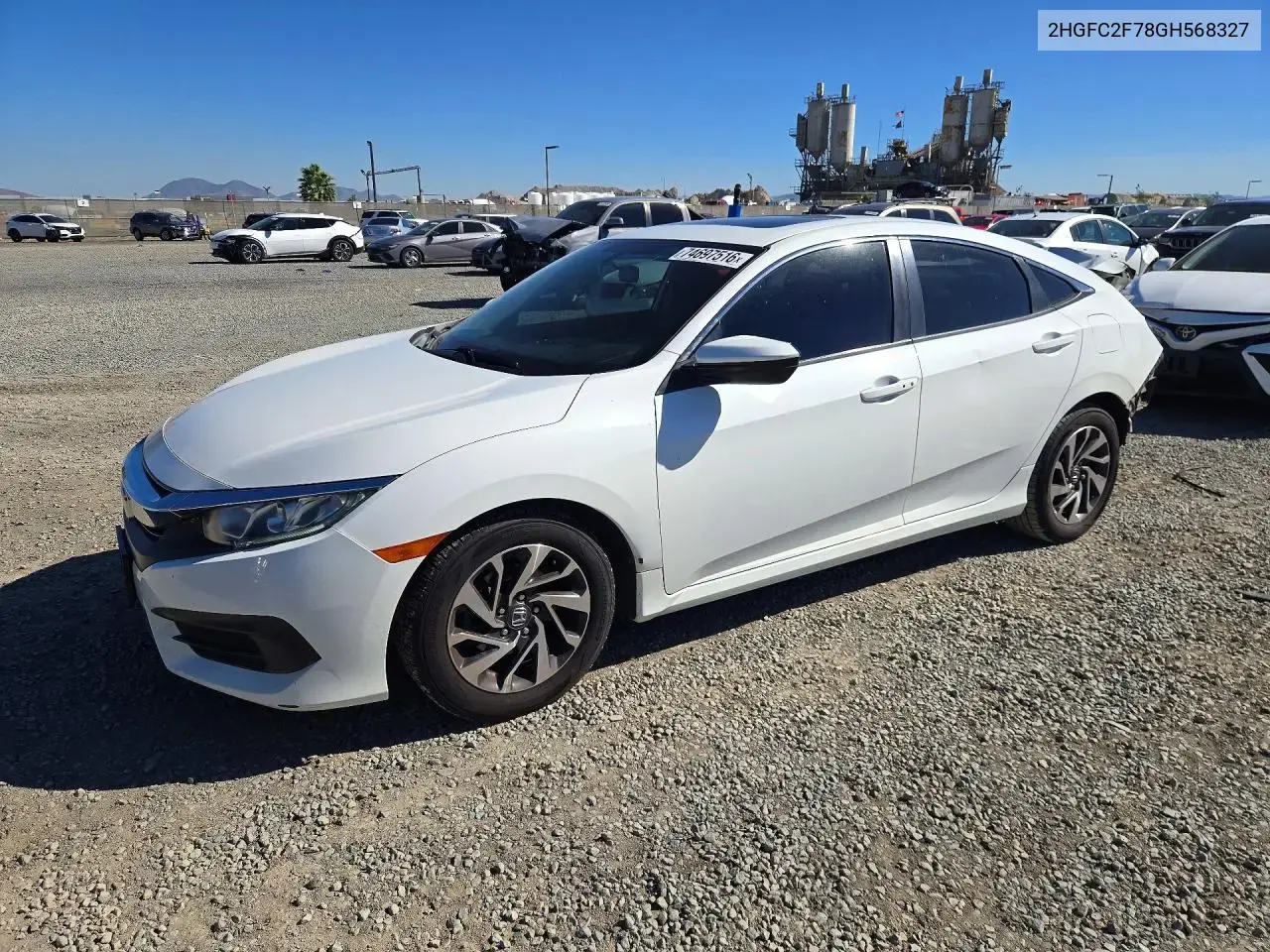 Honda Civic Ex 2016