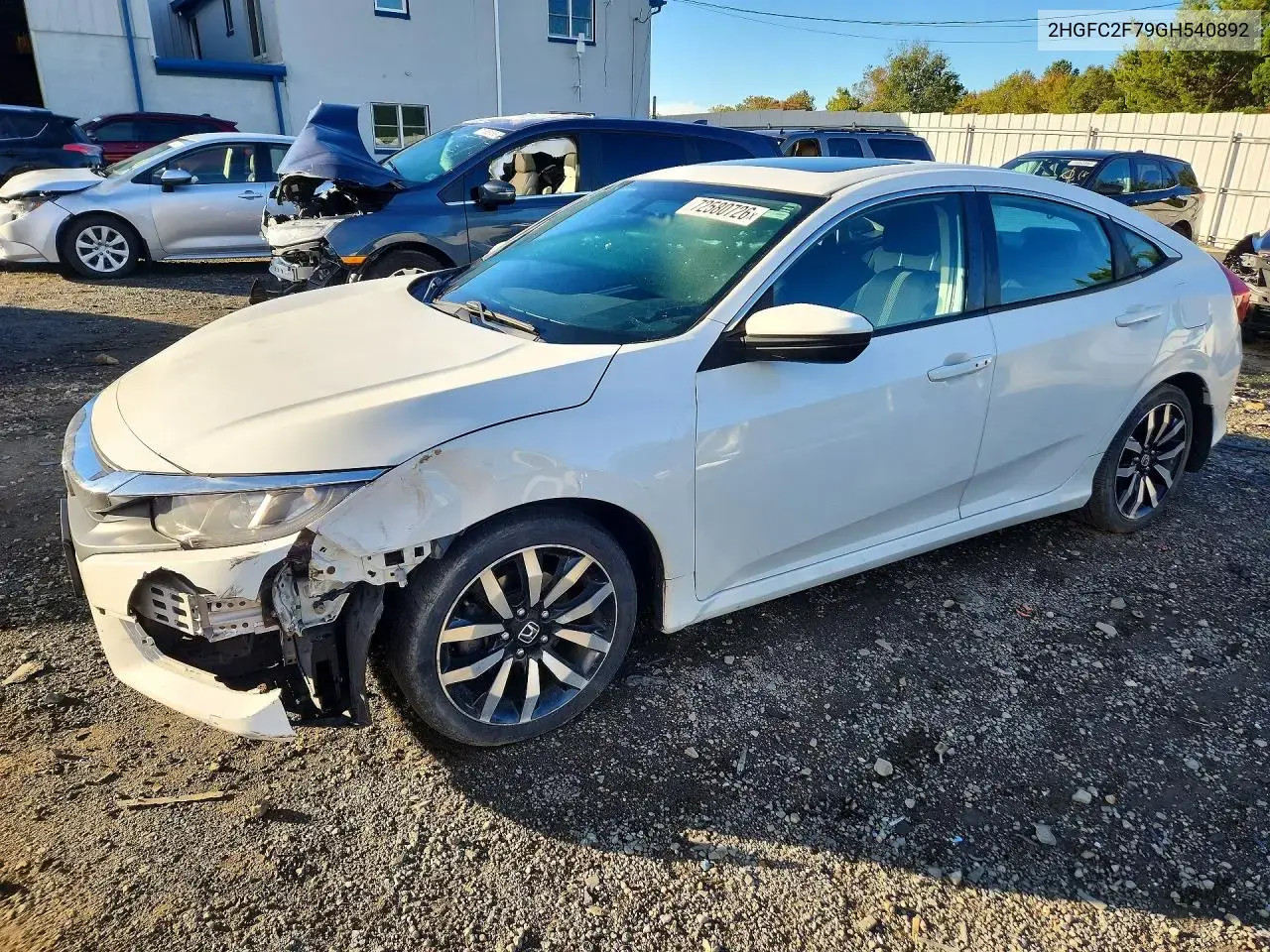 Honda Civic Ex 2016